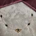 Green lotus Invisible necklace