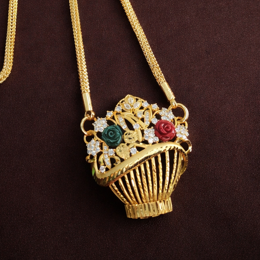 Flower Basket Dollar Chain