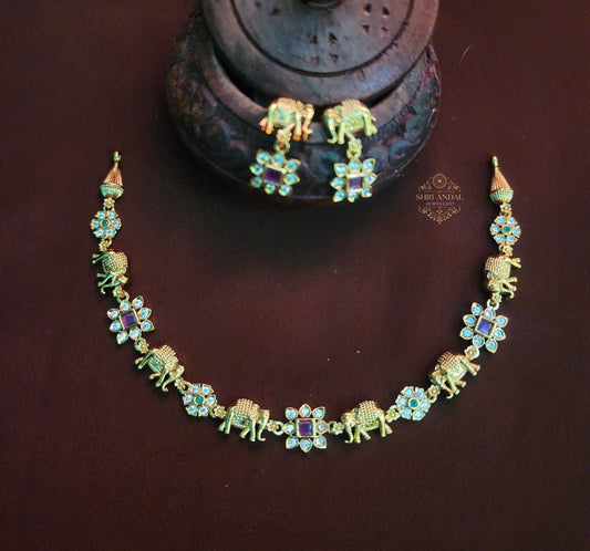 Elephant necklace