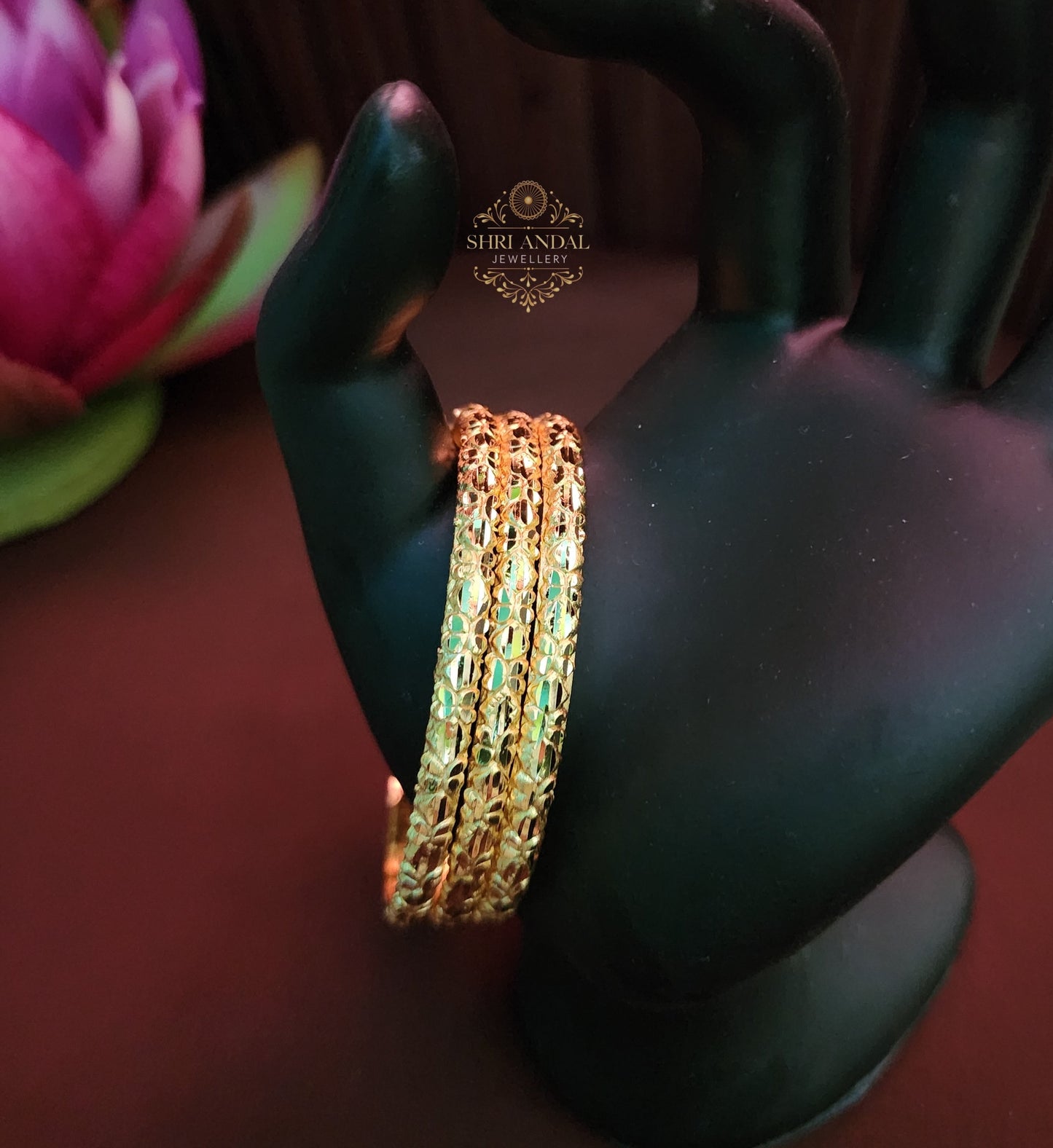 Flower design Bangles