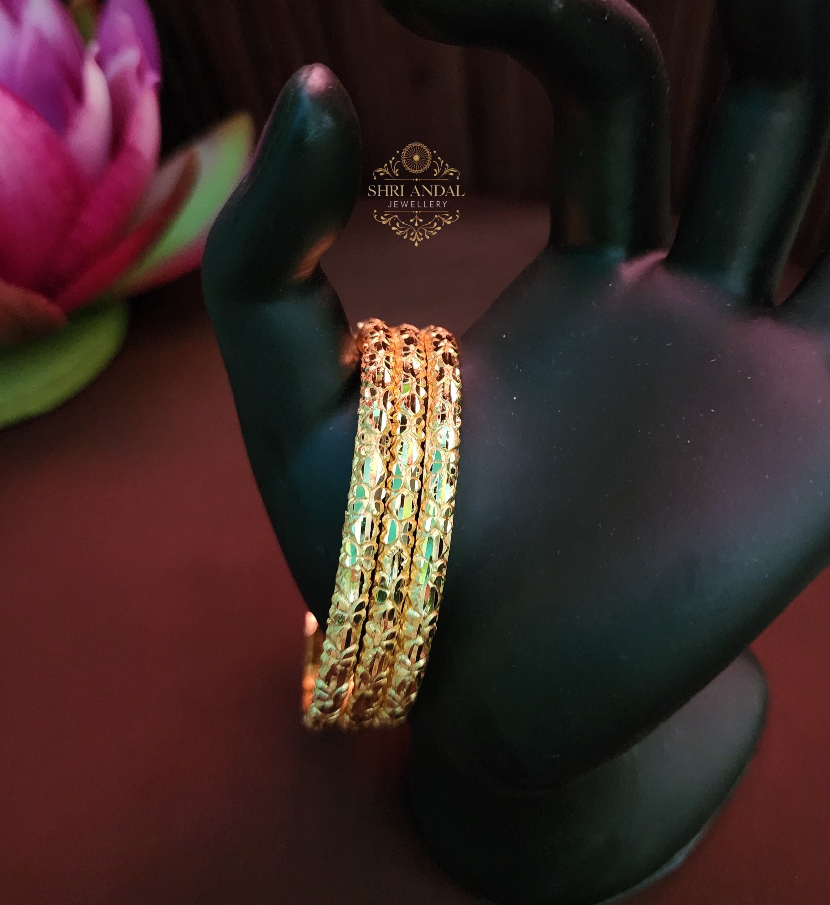 Flower design Bangles