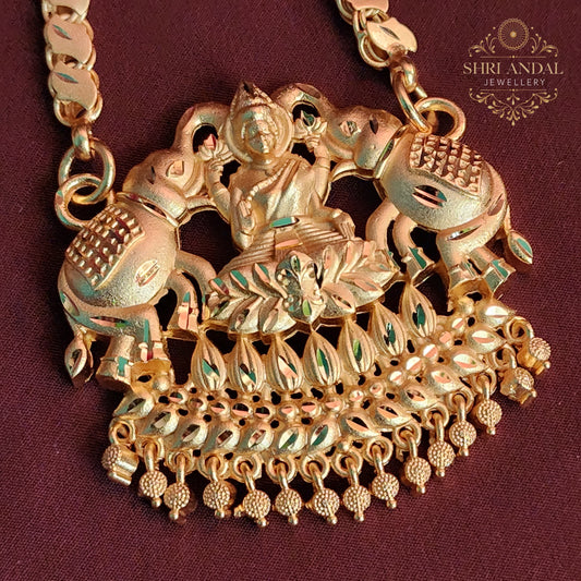 Gaja lakshmi Forming dollar chain