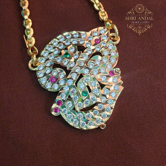 Om dollar chain 24-inch