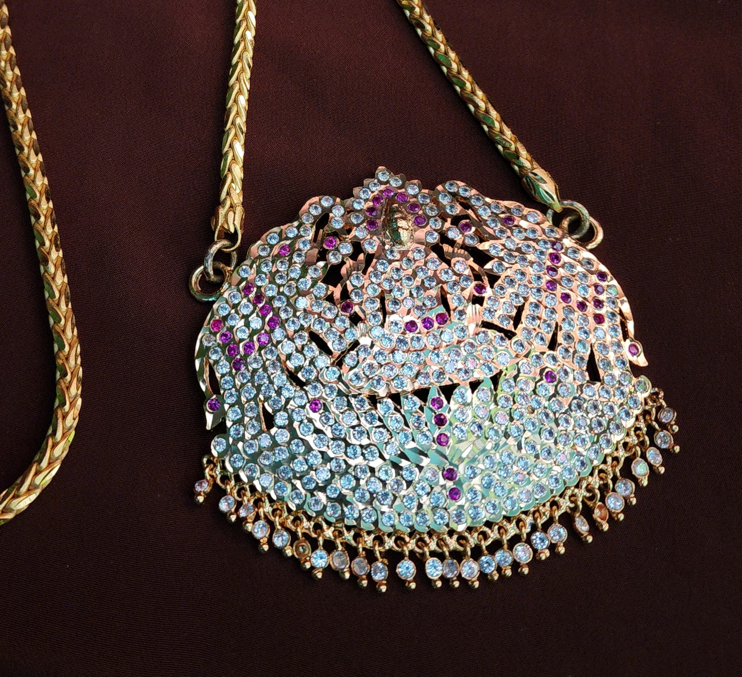 Big impon lakshmi dollar chain