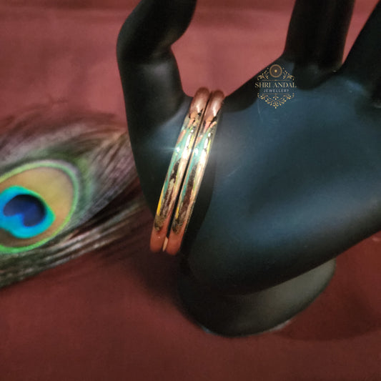 Unpolished pure Impon Bangle