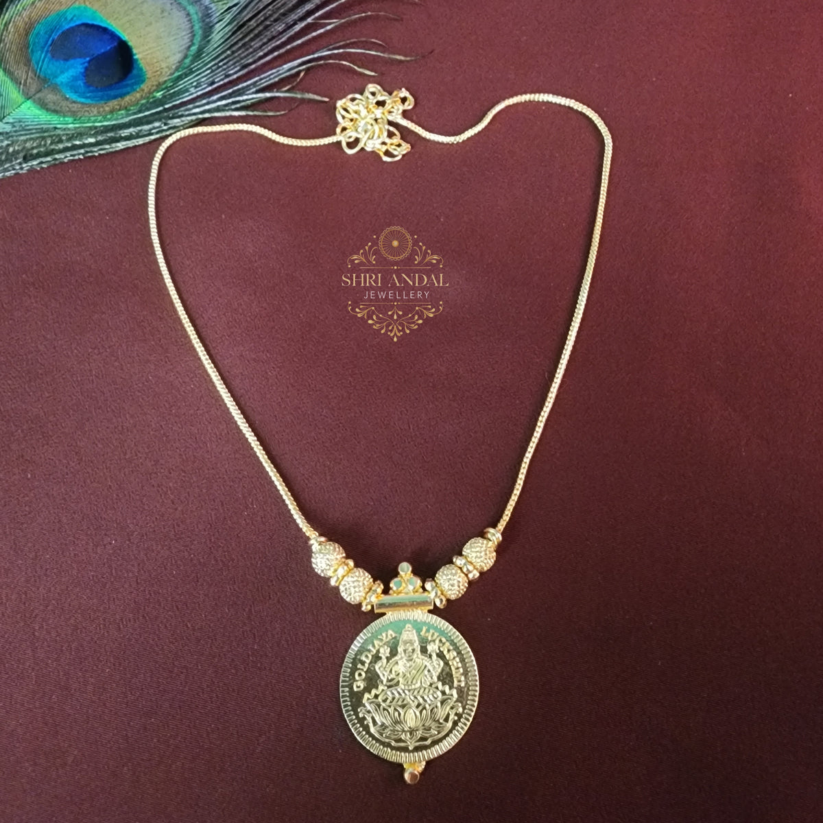 Big lakshmi Kasu– Shri Andal Jewellery
