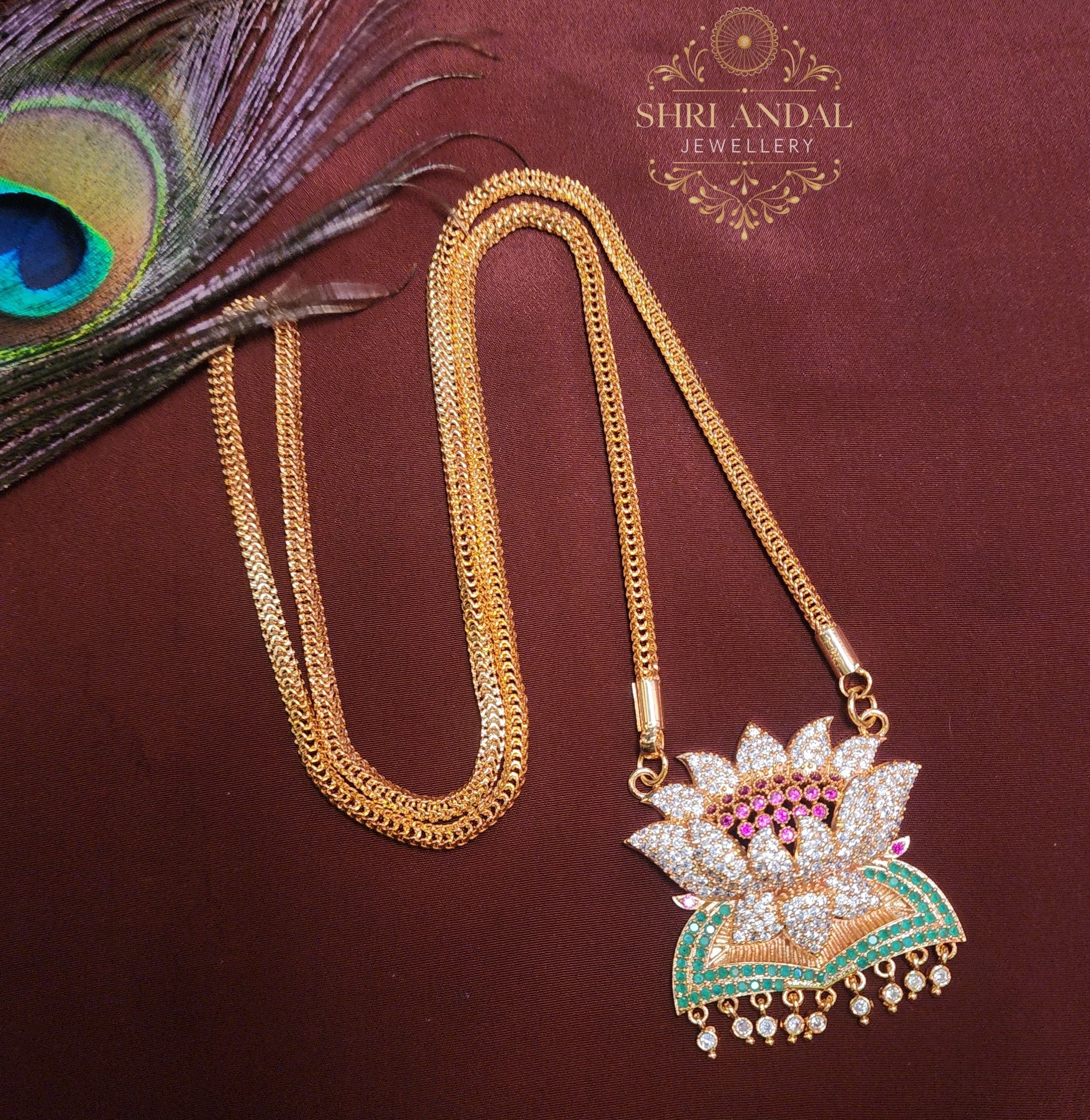 Lotus Dollar Chain 24-inch