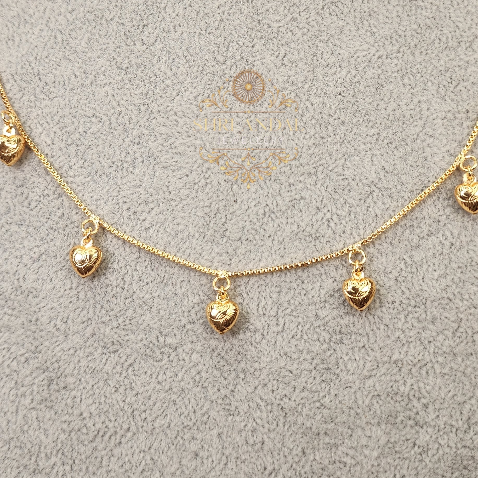 Golden Heart Neck Chain