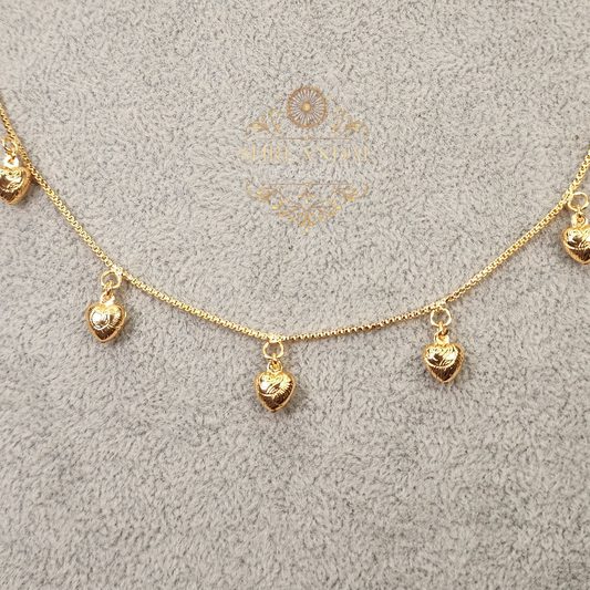 Golden Heart Neck Chain