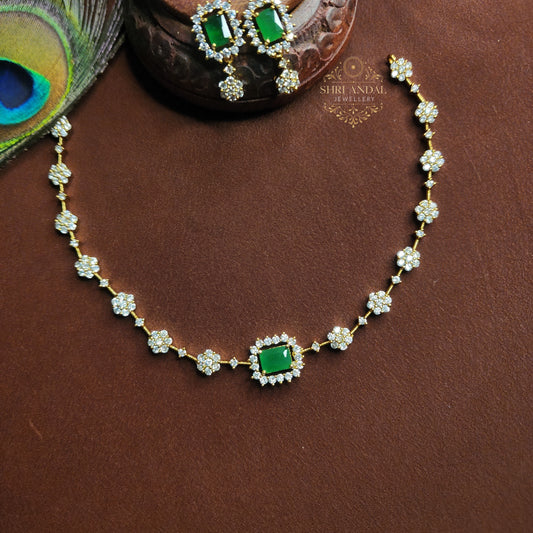 Green stone Necklace