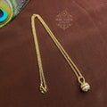Multi stone ball pendant