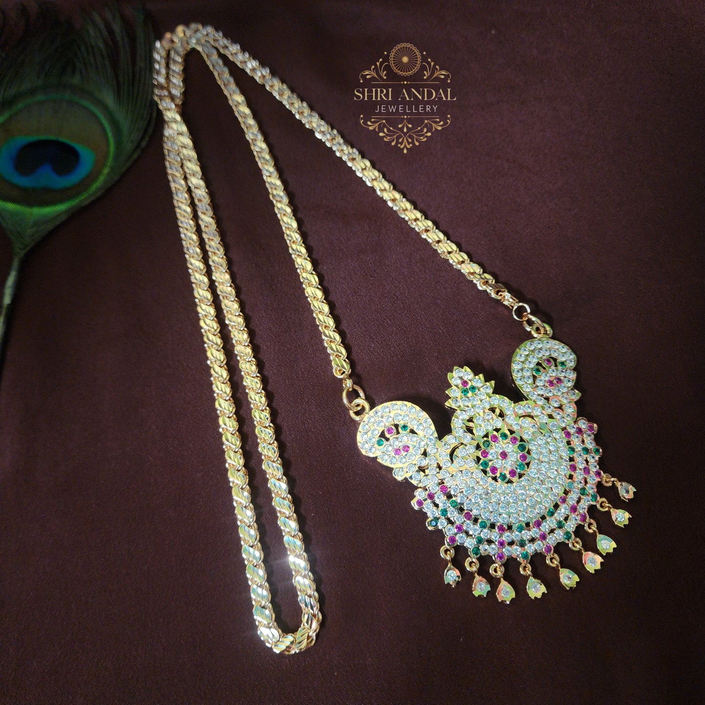 Gold look Impon Dollar chain