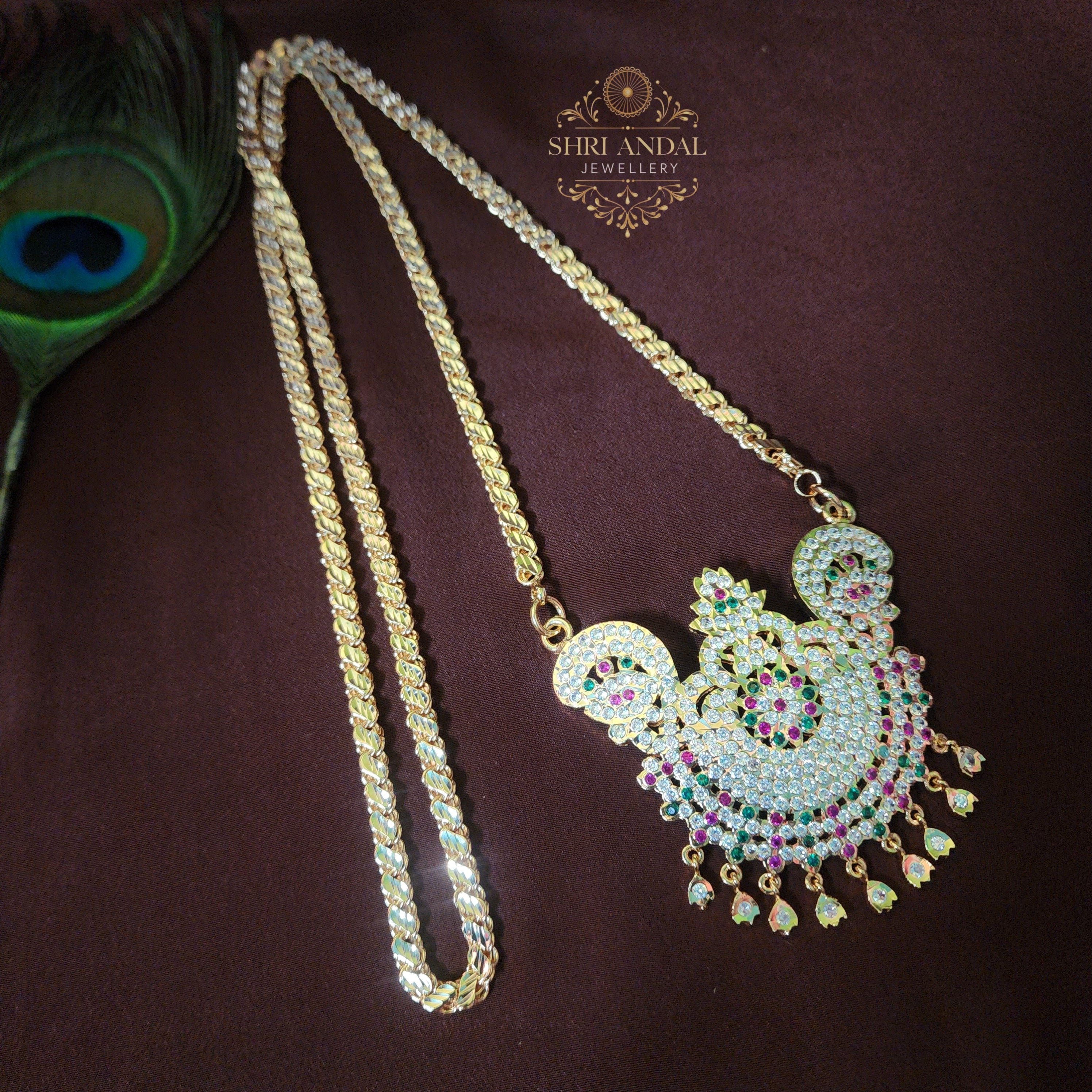 Gold look Impon Dollar chain