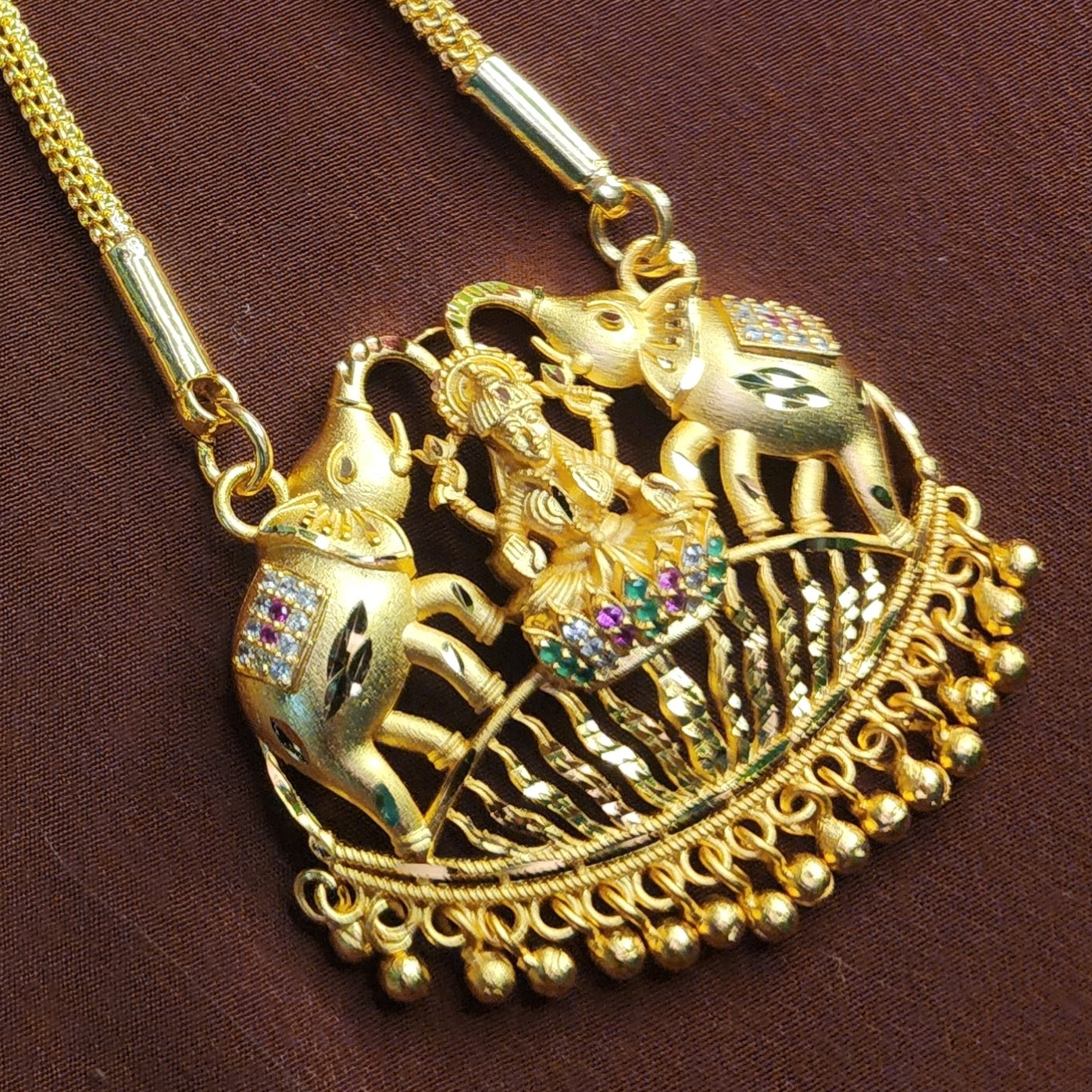 Gaja lakshmi Forming Dollar Chain