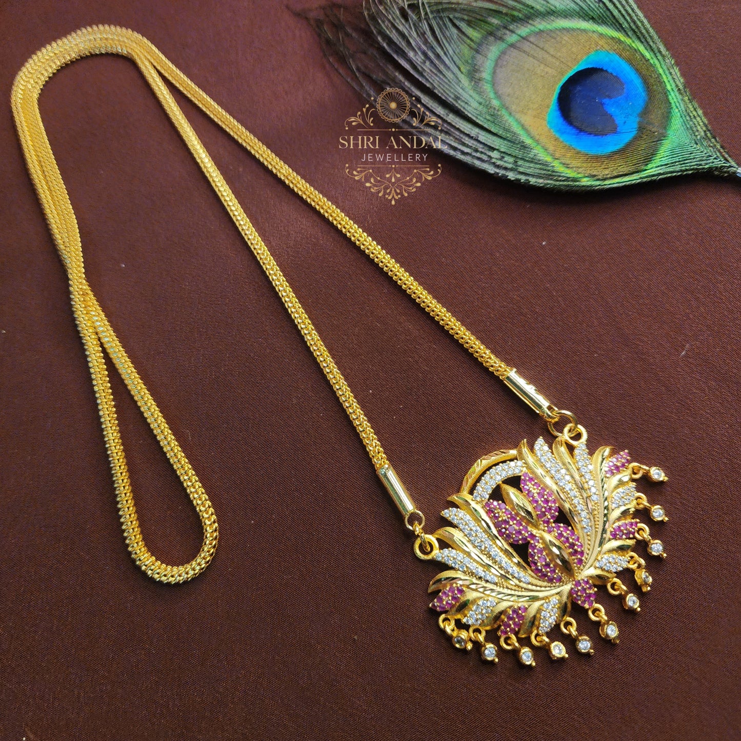 24-inch lotus  Dollar Chain