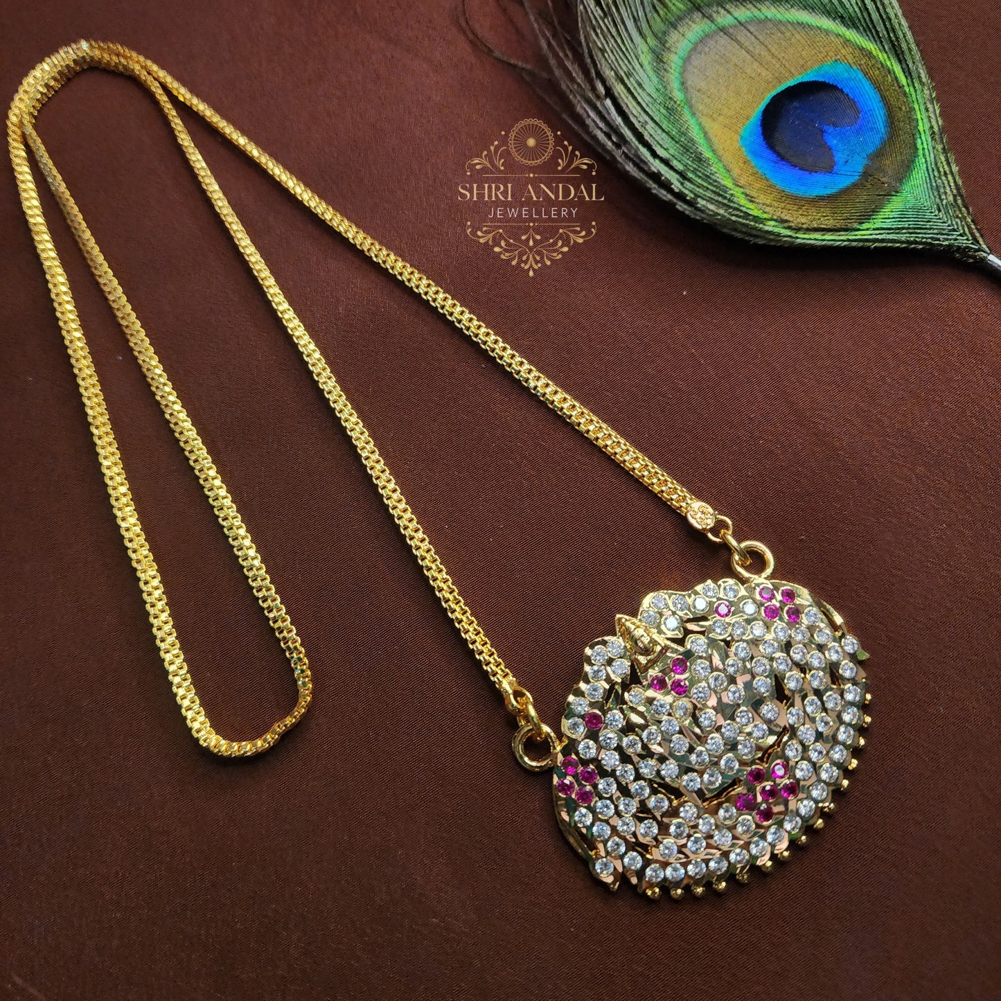 Lakshmi Impon Dollar Chain medium