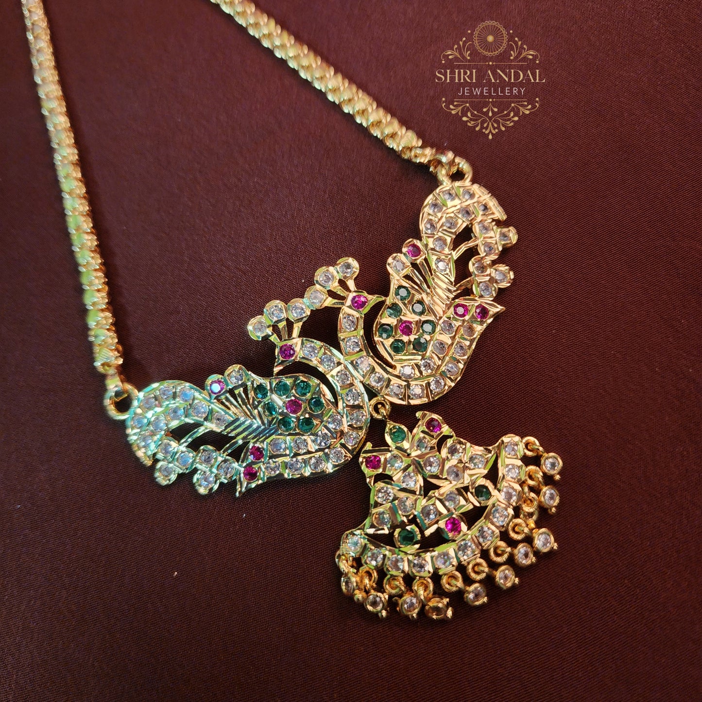 Peacock Dollar Chain