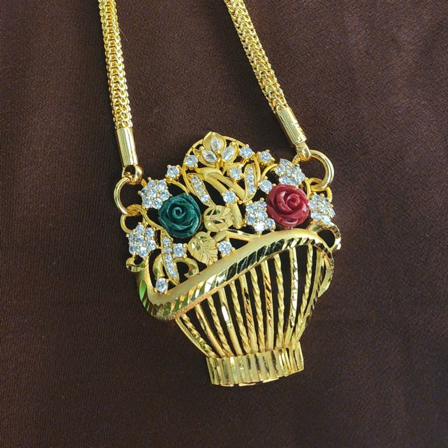 Flower Basket Dollar Chain