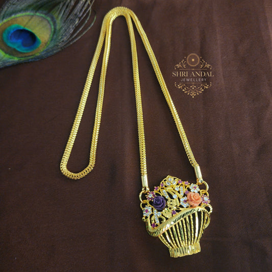 Flower Basket Dollar Chain