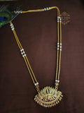 Lotus with pearl Dollar Chain