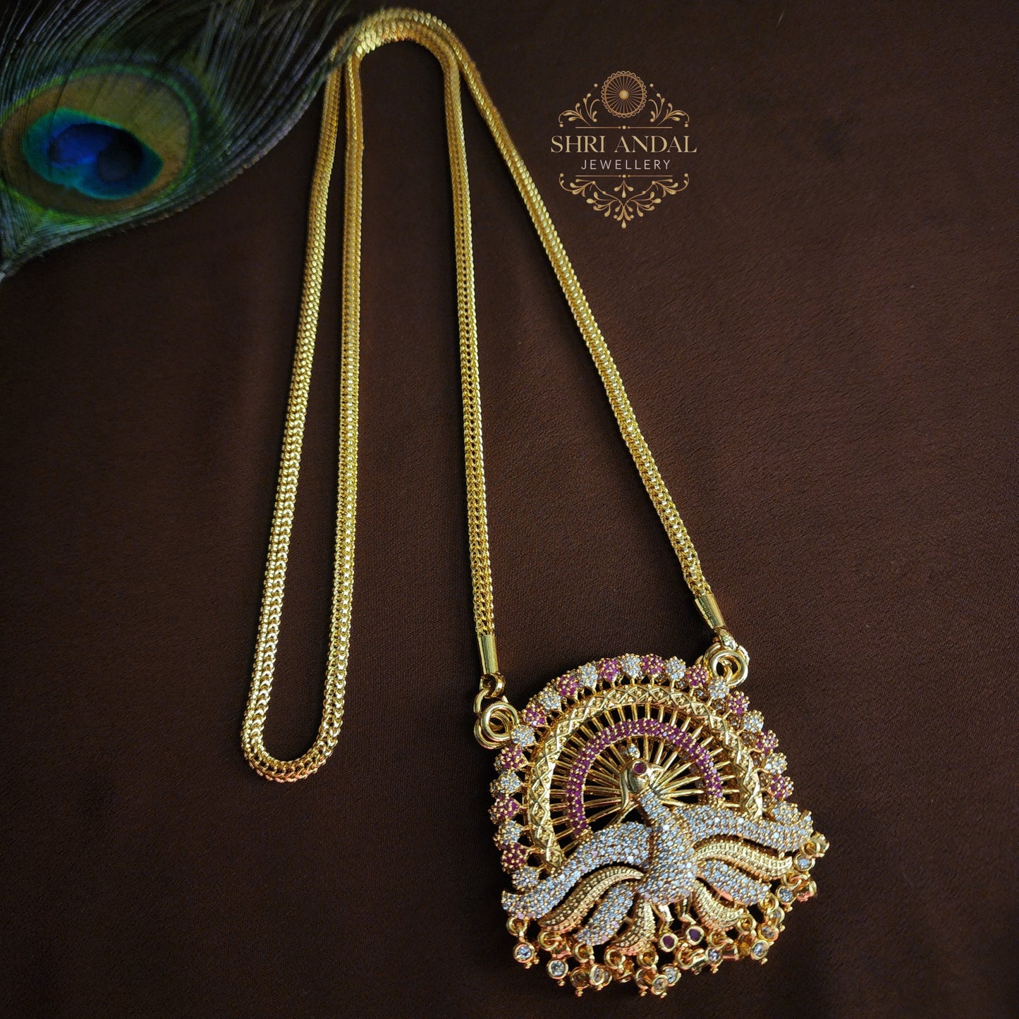 Peacock Dollar Chain