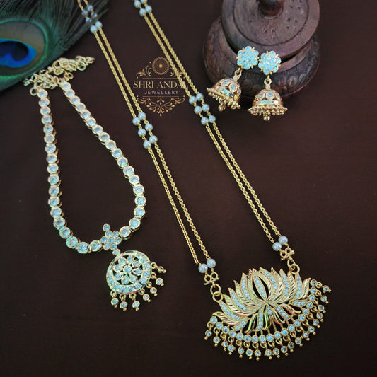 Lotus Dollar Chain with padmini Attigai