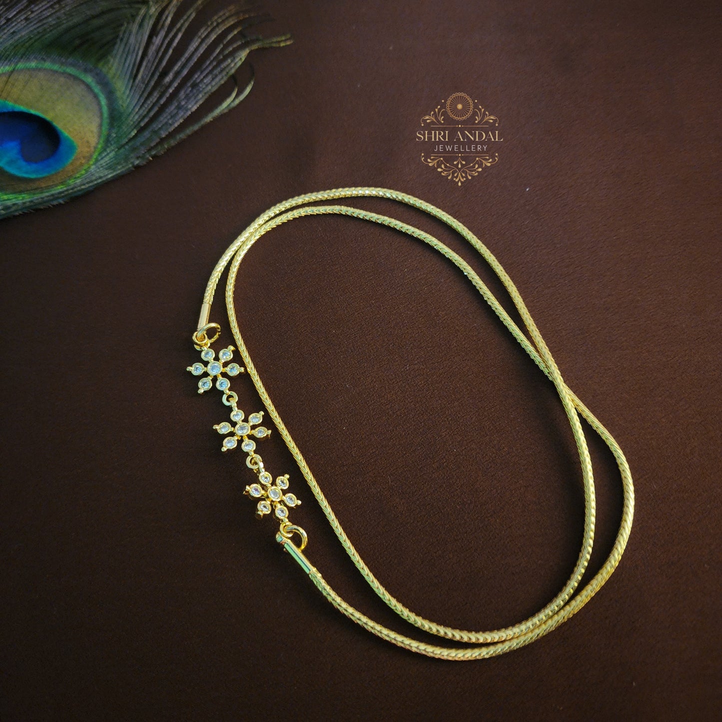 Gold look Mogapu chain