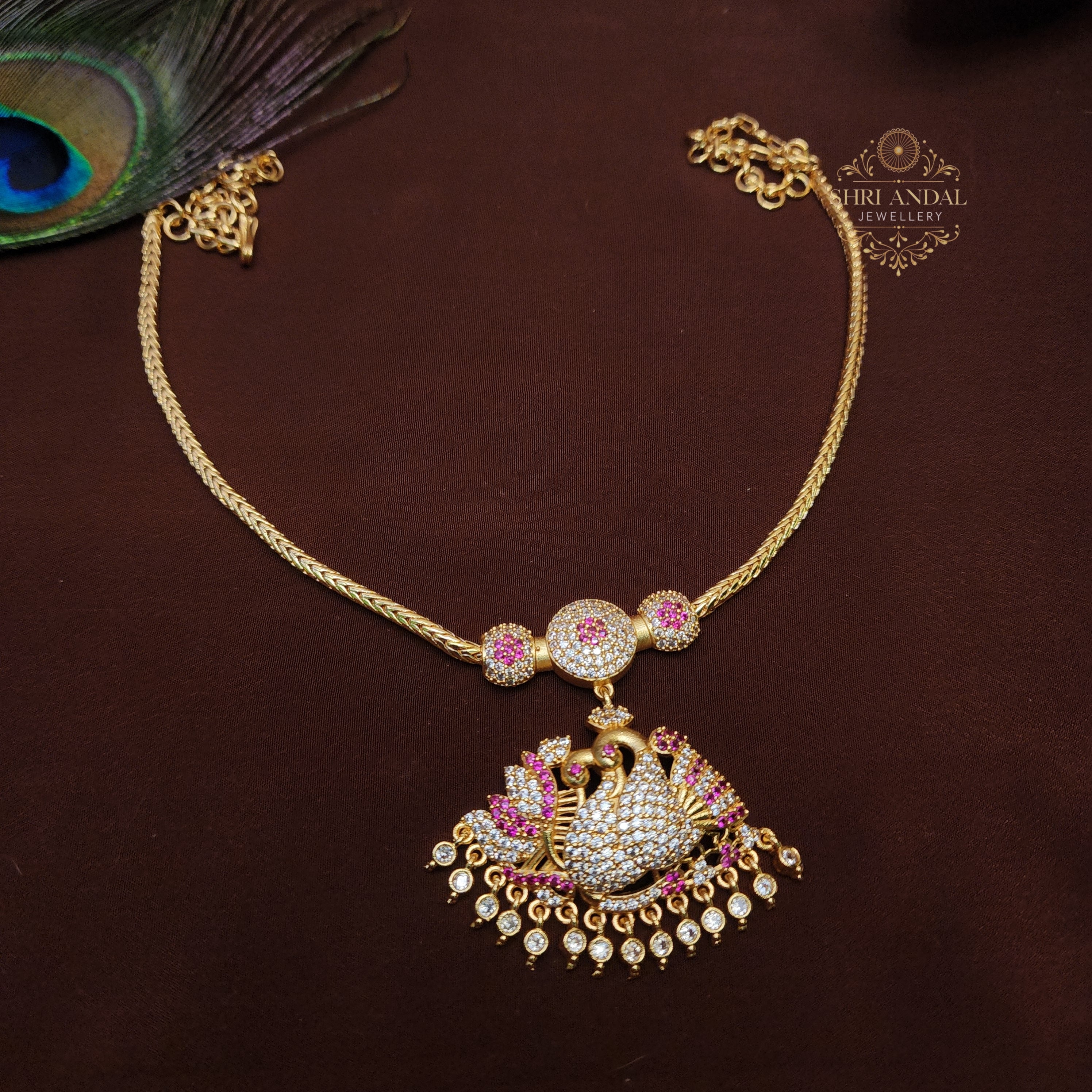 Peacock Necklace