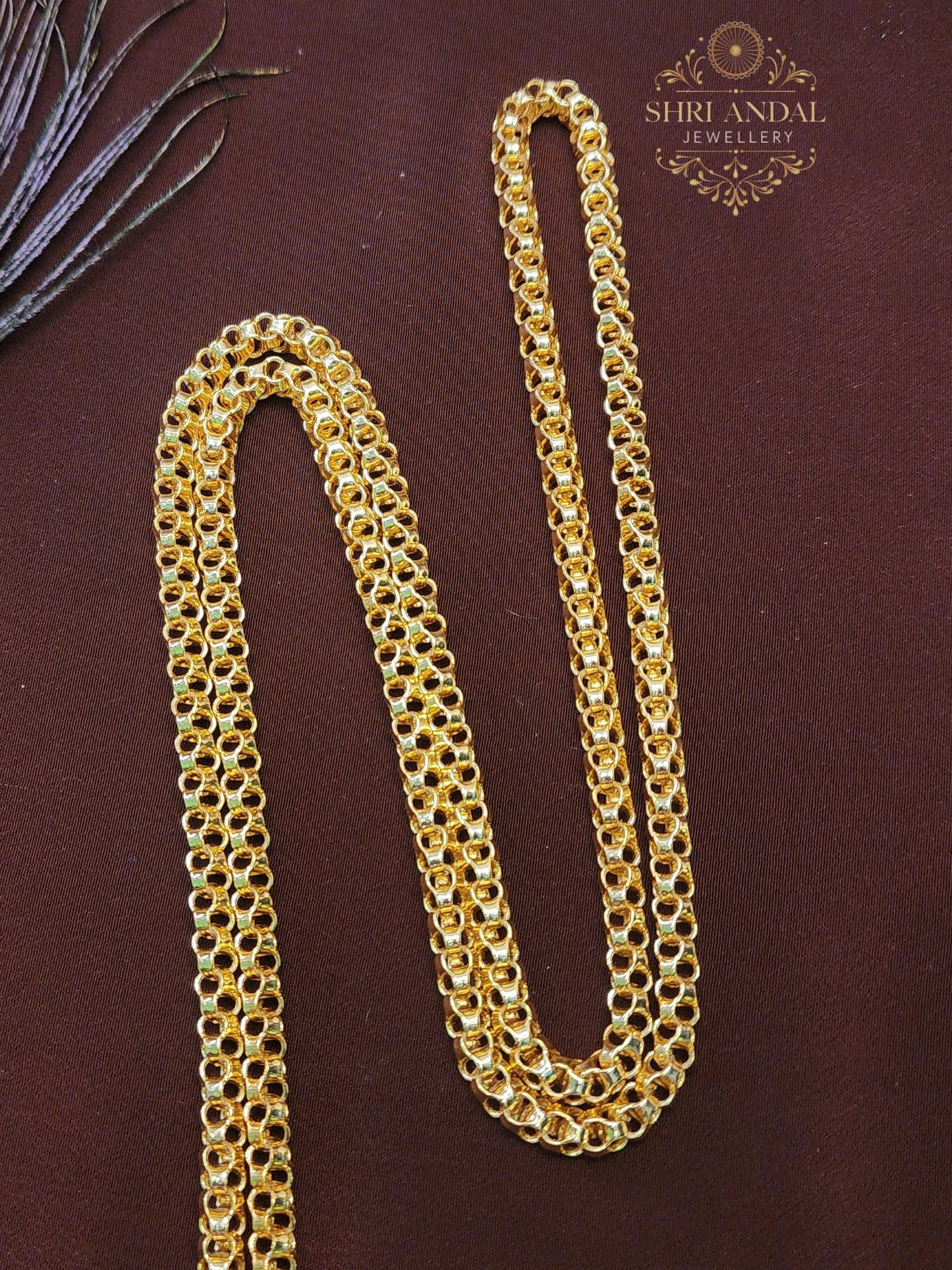 Round link chain 30-inch