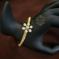 7 Stone Diamond Look kada Bangle