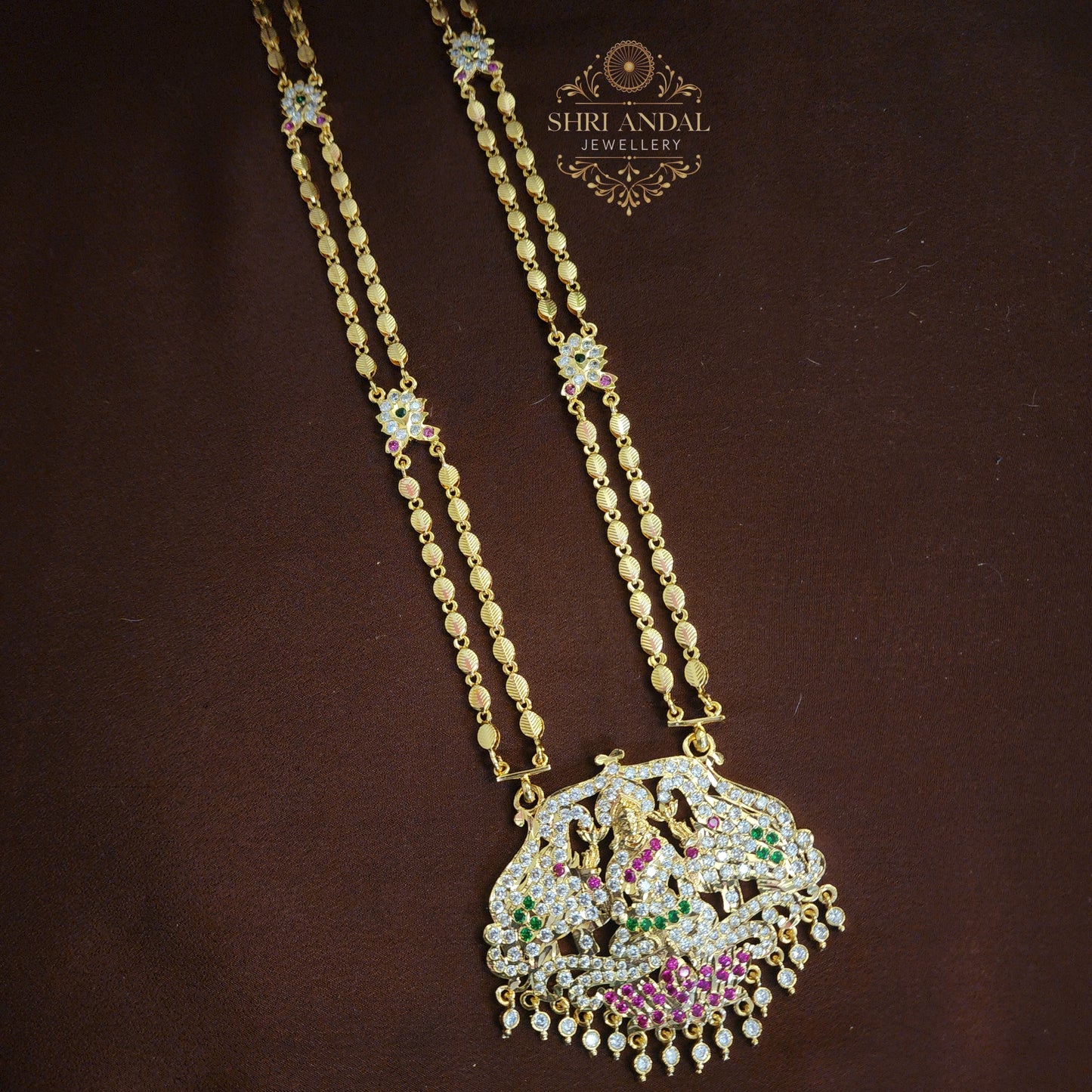 Lakshmi Double layer chain
