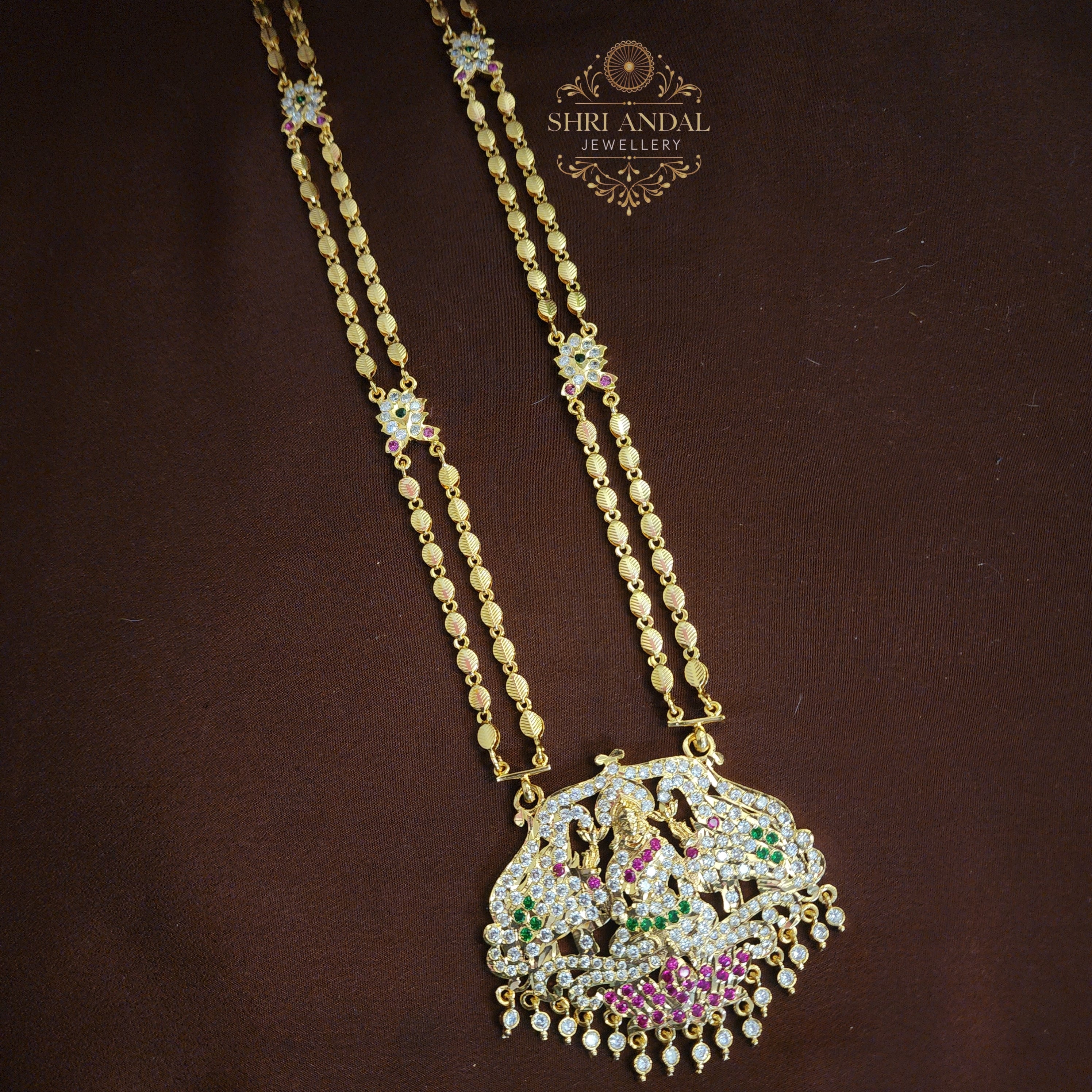 Lakshmi Double layer chain
