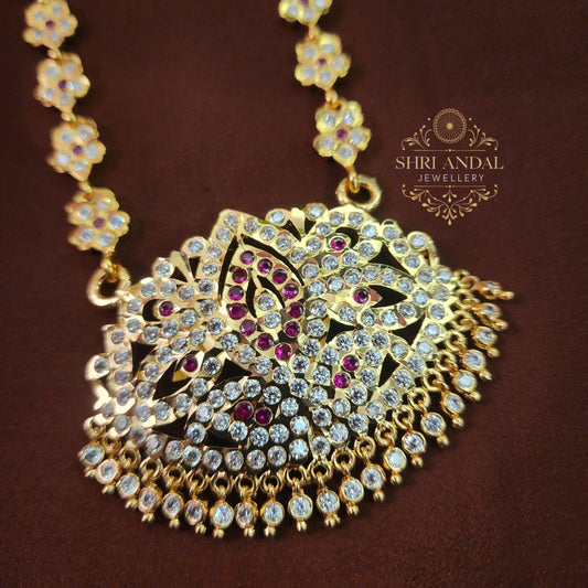 Impon vintage stone Dollar Chain