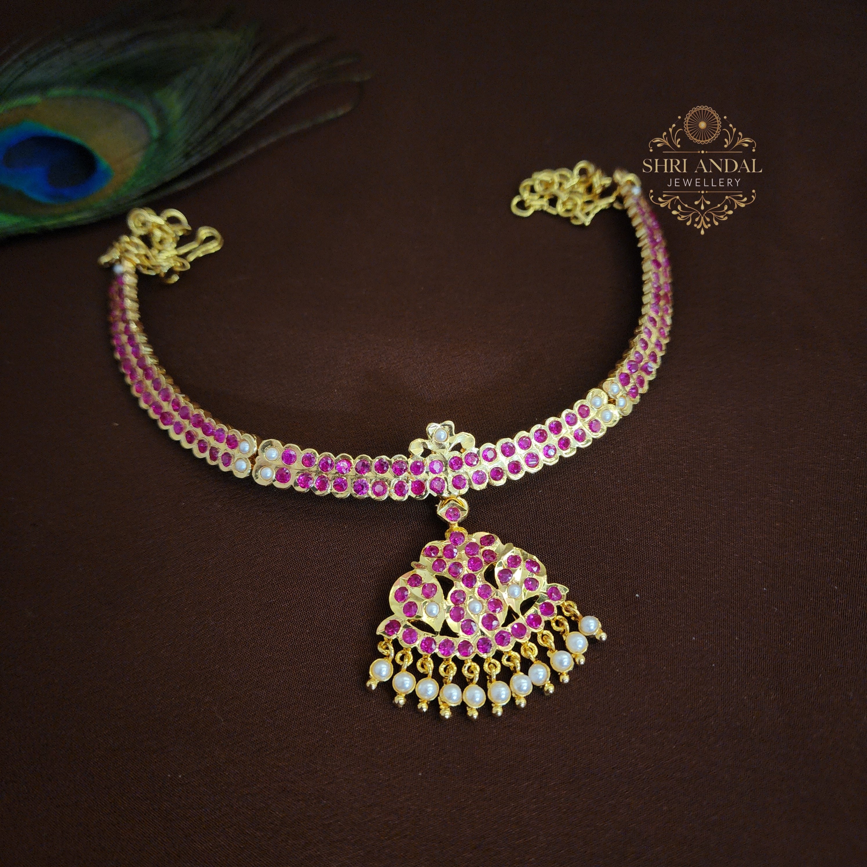 Ruby Elegant Necklace