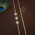 Flower pattern Dimond look Mogapu Chain