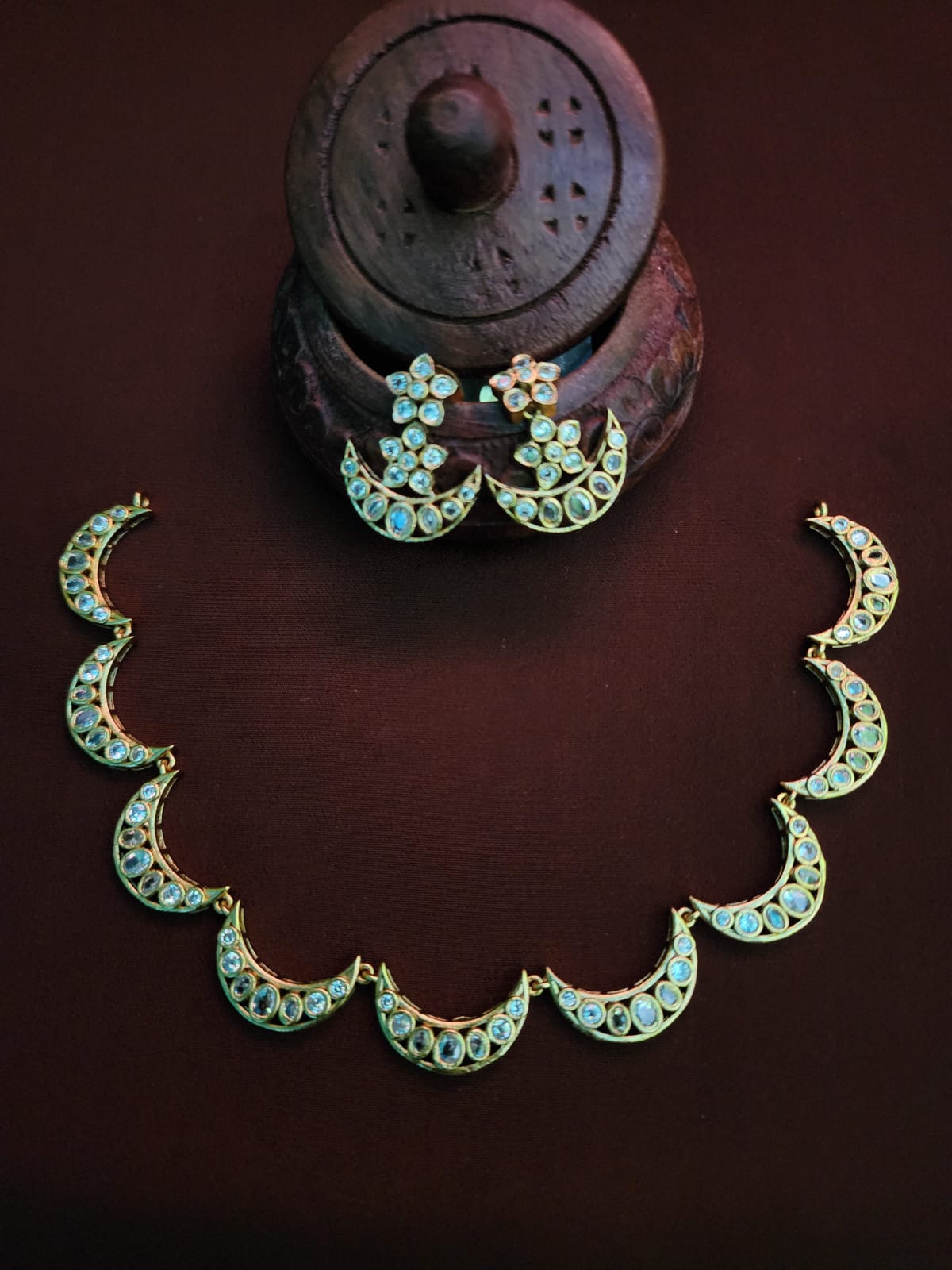 Half Moon Ad Necklace