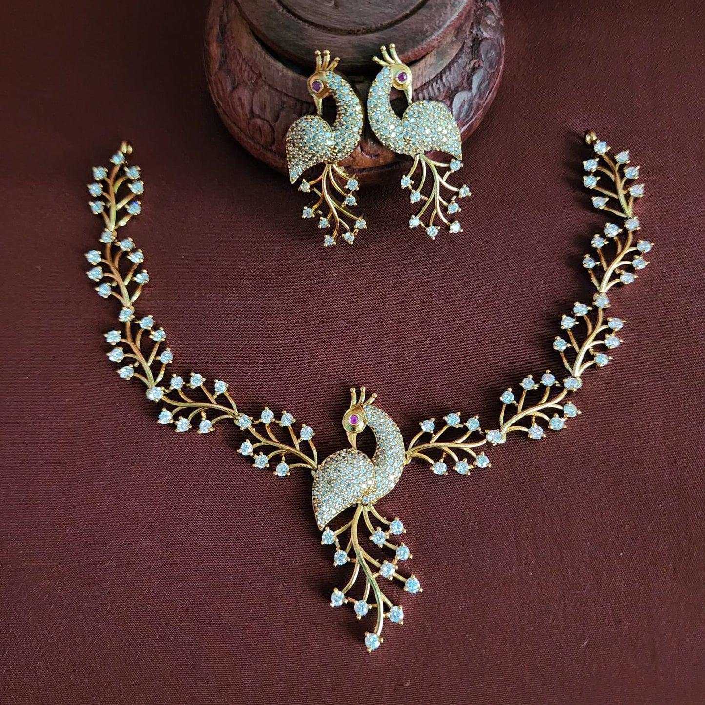 Peacock Necklace